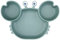 Assiette à ventouse pour bébé silicone, plaque d'alimentation antidérapante pour tout-petits Les enfants avec une forte aspiration, solide et épaisse, set de table pour bébé avec compartiments
