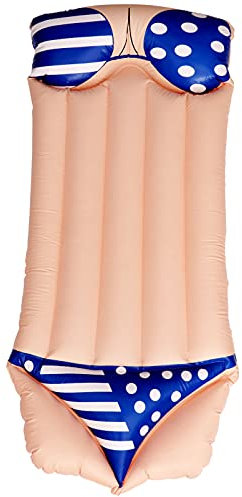 Cabilock H?ngematte Aufblasbare H?ngematte Luftmatratze Schwimmende Bett Matte Schwimmsessel Schwimmstuhl für Erwachsene Kinder Pool Strand Outdoor Sommer 180x80 cm Schwimmende Matte