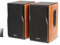 EDIFIER Studio R1380T 2.0 Regallautsprecher-System (42 Watt) im Echtholzgehäuse (MDF). Zwei LINE IN Anschlüsse. Infrarot-Fernbedienung und seitliche Bedienelemente für Bässe, Höhen und Lautstärke.