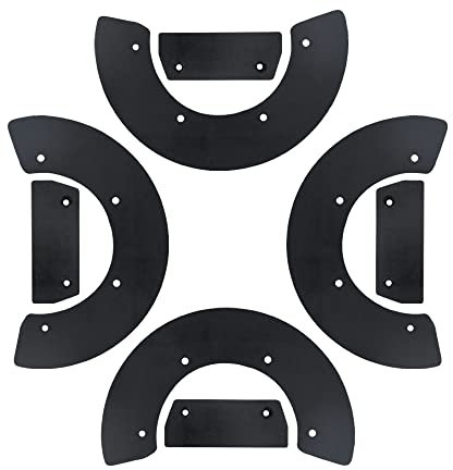 BagBoy 1003375 1003391 Schneefräse Gummipaddel Kit, kompatibel mit Honda HS35 Schneefräse, Ersatz 72552-730-003 72521-730-003