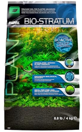 Fluval Bio Stratum, vulkanischer Bodengrund für bepflanzte Aquarien, 4 Kg