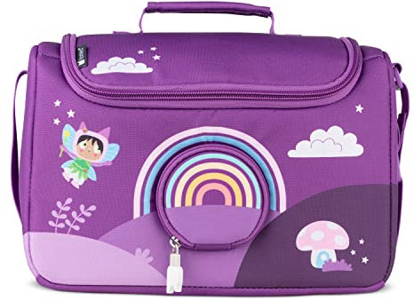 Tonies Listen & Play Bag - Sicherer Schutz für Ihre Toniebox, Kopfhörer, Ladestation und 6 Figuren - Over the Rainbow