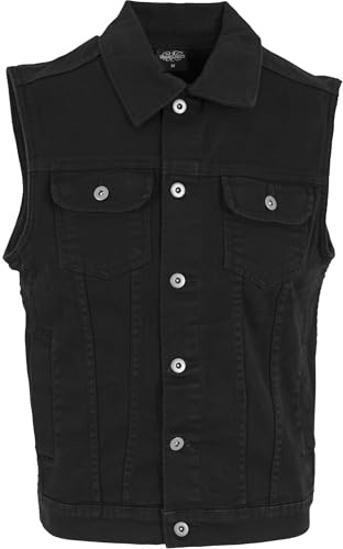 Urban Classics Sleeveless denim jacket large sizes
