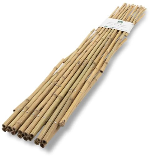 KARAT Treillis en Bambou pour Jardin Balcon Terrasse Terrain de Sport Clôture de propriétés - Extensible Solide - Résistant aux Intempéries - Support pour Plantes Grimpantes (90 x 180 cm)