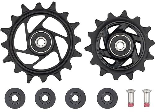 SRAM XX Eagle T-Type AXS Schaltwerk-Riemenscheiben-Set – 14 t Oben und 16 t unten
