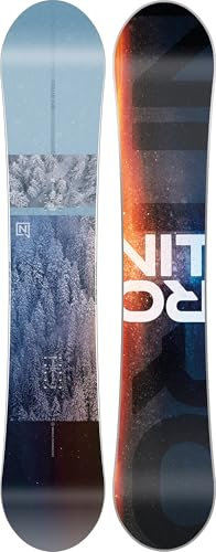 Nitro Snowboards Herren Prime View BRD´24, Allmountainboard, Directional, Flat-Out Rocker, All-Terrain, Mid-Wide
