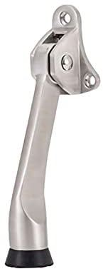 Door Stop,Door Jammer，Kickdown Door Stop for Heavy Door Garage Door with Rubber Tip and Spring Lever Metal Kickstand Hinge (Color : B) (Color : C) (Color : C) (Color : OneColor)