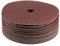 sourcing map 25pcs 120 Grit Aluminum Oxide Resin Fiber Discs 7x7/8 Metal Sanding Grinding Discs for Angle Grinding Machine Polishing and Grinding Metals, Wood, and Fiberglass