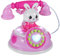 TOYANDONA Téléphone Simulé Téléphone pour Enfants Modèle De Téléphone À Cadran Faux Téléphone Interphone Téléphone Jouet Enfants Jouets Éducatifs Bavardage Téléphone Les Enfants Jouent Au