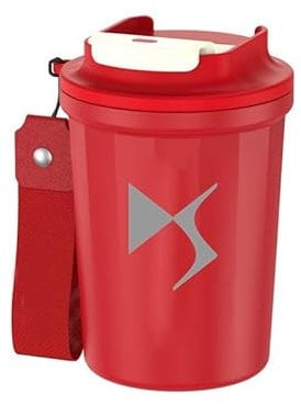 Bouteille d'eau pour Voiture avec Autocollant, pour DS 9 7 4 3 EV 9 Mug de Voyage personnalisé en Voiture avec intérieur en Acier Inoxydable