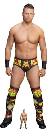 Star Cutouts SC4408 WWE The Miz A-List Superstar Lifesize Cardboard Cutout – Wrestling Party Decoration, Event Display & Fan Gift