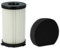 vhbw Filtro compatible con Cecotec Conga Thunderbrush 560 aspiradora - Filtro HEPA antialérgico