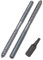 SKIR'CO (25 pièces) Boulons de suspension M6 x 100 mm, Vis à cheville à filetage double extrémité, Boulons à double tête