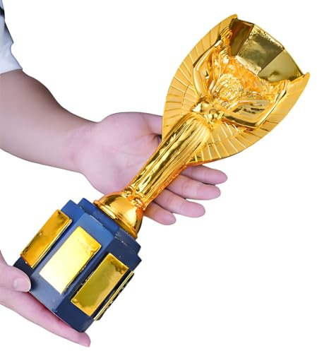 SWAYVES Trophy Cup Replica World Cup Trophy Resins Trophies Souvenir Club House Office Display Theme Ornaments For Soccer Fans