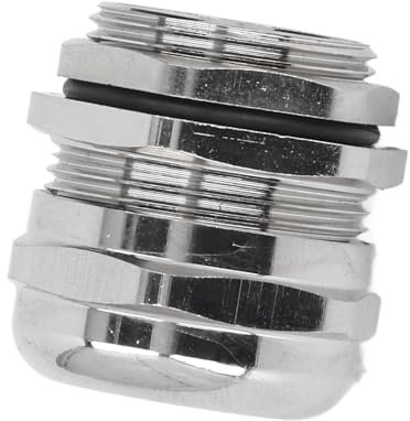 Adjustable Cable Gland, M25 Stainless Steel IP68 Water Proof Cable Joint for 10-16mm Cables, Sturdy Construction, Easy to Install, for Indoor Outdoor Use, Electrical Junction Boxes