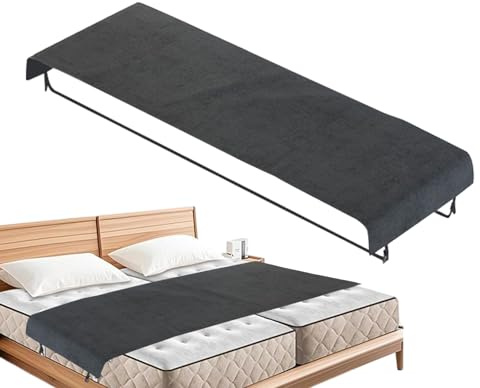 Prolunga per letto da 90 x 190 a 180 x 200,Riempitore divisibile con cordino per lenzuolo | Riempitore per letto matrimoniale taglia regina,Per coppie famiglie camera degli ospiti sonno casa dormitori
