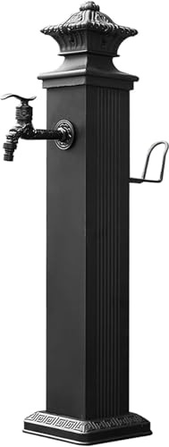 Rubinetto da pavimento antigelo for colonna d'acqua da giardino in acciaio inox for esterni, indipendente(17 * 72cm/6.7 * 28in)
