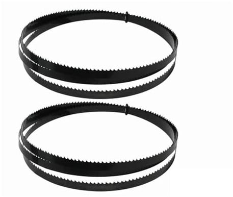 Bandsägeblatt, 6TPI 1/4 Zoll Bandsägeblätter 1er-Pack Mehrere Größen for Holz Organisches Glas Kunststoffschaum(88 1/8 x 1/4 inch)