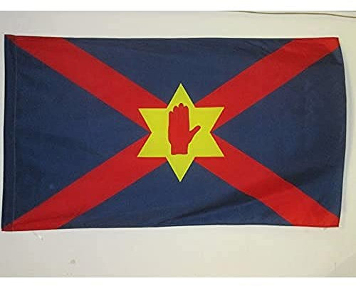 AZ FLAG - Flagge Ulster Nationalisten - 90x60 cm - Provinz Ulster Unabhängigkeits Fahne 60 x 90 Cm Scheide Für Mast - Flaggen