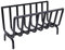 Brennholz, Holzkorb, Eisen-Feuerschale für Kamin und Grill (56 x 25 x 32 cm)
