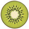 Lot de 10 sous-verres en carton pour verres Kiwi Frucht