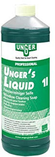 Unger's Liquid 1 Liter Fensterreinigungsmittel Glasreinigungsmittel Fensterputzmittel Glasputzmittel