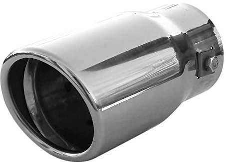 Auspuffblende Endrohr Auspuff Universell Schalldampfer Sport Rund Sportauspuff Endrohrblenden Blende Edelstahl AutoHobby