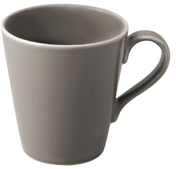 Villeroy & Boch 1951669651 Organic Taupe Mug with Handle 0.35 L (Pack of 1)