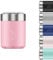 Chilly's Food Pot - Leak-Proof, Premium Stainless Steel Reusable Food Container - Double-Walled Insulated for Hot or Cold Lunch Storage - Pastel Pink - 300ml