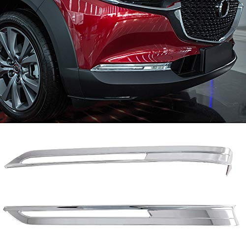 HIGH FLYING für CX-30 2019-2022 Exterieur Nebelscheinwerfer Dekor ABS Kunststoff Verchromt 2 Stück
