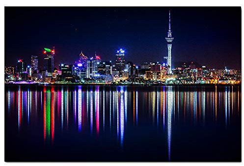 New Zealand Sky Tower Auckland Jigsaw Puzzle 1000 Piece Game Artwork Travel Souvenir Wooden