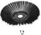 sparefixd for Karcher Push Sweeper Side Broom Brush