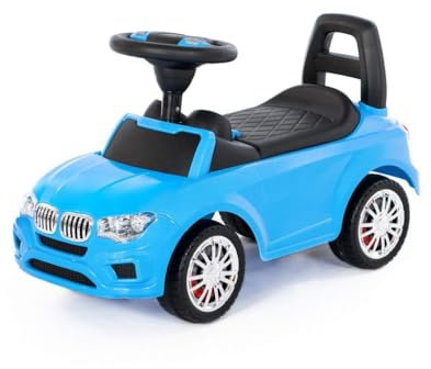 Rutscher Auto blau Super Car Nr.5 Sound Kinder Rutscherfahrzeug Lauflernhilfe