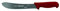 Starrett Professional Stainless Steel Chefs Steak Knives - 8-inch (200mm), Red