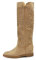 IF Fashion Stivaletti da Donna Zeppa Interna Traforati Primaverili Estivi Camoscio LY81-1 tortora N.38