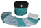 Lot de 10 lingettes démaquillantes lavable bambou et son panier - Handmade - zéro déchet (17)