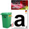 MDS Brand Design 15cm Zahlen Aufkleber Selbstklebende Klebezahlen für Briefkasten, Mülltonne & Hausnummeren Aufkleber für Außen & Innen, D-15 (a, Schwarz)