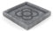 ROCKING GIFTS Bandeja vaciabolsillos Cuadrada PANOT Gris Cemento 15 cm