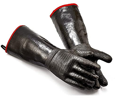 Handschuhe -, zum Umgang mit Erhitzten Speisen Direkt Ihrer Fritteuse, Dem oder Dem Ofen. Wasserdicht, Hitze BestäNdig, öL BestäNdig (14)