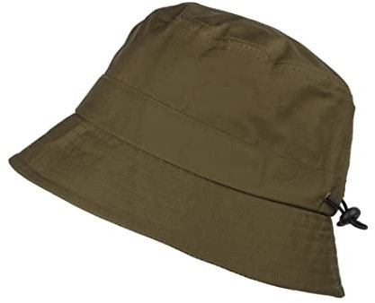 Toutacoo, Sommerhut, Sonnenhut, zusammenklappbar in der integrierten Tasche, Baumwoll-Touch, (25 Khaki/Sonne)