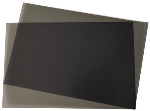 Zirkular Polarisations-Film, Nicht klebend, 30 x 19,8 cm, zirkular polarisierte Filter, Polarisationsblätter für Fotografie, pädagogische Physik-Experimente, 2 Stück