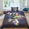 HITBOD Buzz Lightyear Bettwäsche Set 3D Drucken Sanft Mikrofaser Toy Story Bettbezug Set Mit Reißverschluss Und Kissenbezug 3teilig Geeignet Single（135x200cm）