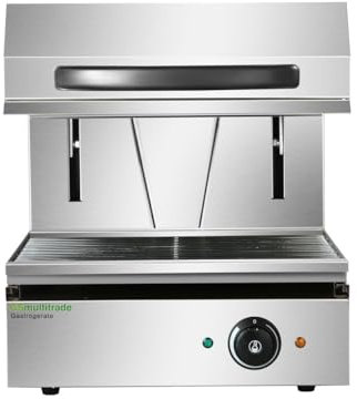 GS Multitrade Lift Salamander Grill aus Edelstahl Temperatur Heizspirale 50 Grad - 300 Grad 2,8 KW Grill zum Überbacken