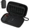 AMFUN Custodia per Hard Disk, Custodia Hard Disk Esterno 2.5, Antiurto Rigida Cover Case, Borsa SSD HDD, Portatile Disco Esterno Protettiva con Scomparti Interni- Nero