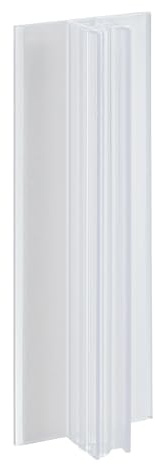 SPRINTIS Selbstklebender Kartenhalter, 100 Stück, 75 x 25 mm,transparent, vielseitige Schilderbefestigung für Büro, Messen undEvents