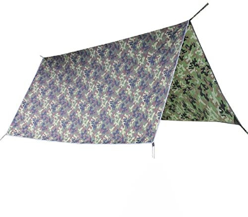 Campingzelt, wasserdichtes Baumwoll-Canvas-Glockenzelt, Camping-Überzelt, Zelt, Markise, Regenplane