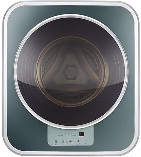GEJLELDS Mini Machine à Laver, Machine à Laver Murale Automatique et Sèche-Linge, Petit Lave-Linge Domestique Compact Portable de 3 Kg, Lavage Autoportant Facile à Utiliser Peu Encombrant,A