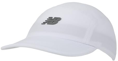 New Balance Performance Visor - Black WT - White One Size, WT - WHITE, Taille Unique