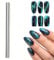 Cat Eye Magnet for Nails,Cat Eye Nail Magnet Tool,Super Long Double Ended Nail Magnet Pen,Nail Polish Magnet Pens,Nail Art Magnetic Wand,Powerful Multifunction Magnet Sticks Tool,Cat Eye Nails,Silver