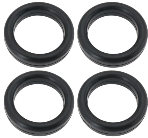 VGOL Lot de 4 Supports d'échappement pour Silencieux de Voiture en Caoutchouc EPDM Diamètre Extérieur de 70 Mm Diamètre Intérieur de 50 Mm pour Suspendre La Boîte Arrière d'échappement